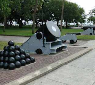 Battery im White Point Garden