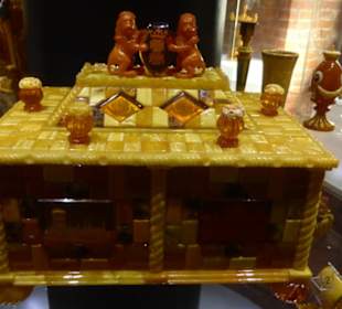 Im Bernsteinmuseum: tolle Bernsteinarbeiten