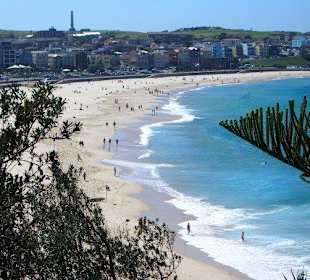 Spiaggia vista dall'alto