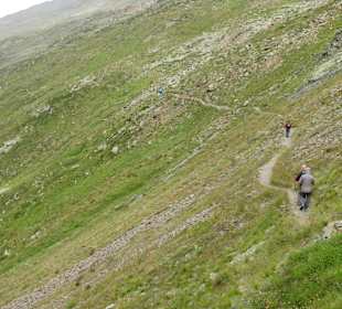 Fast alleine unterwegs