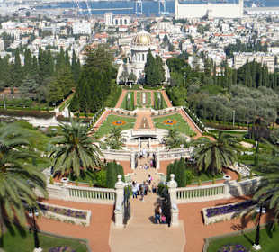 Führung durch die Gärten der Bahai 