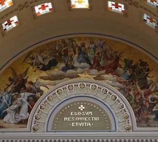 Detailaufnahme im Inneren der Kirche