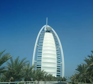 Anfahrt Burj Al Arab