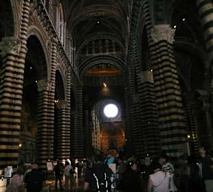 Das Innere der Kathedrale von Siena