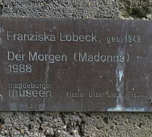 Der Morgen (Madonna), Plastik im öffentlichen Raum