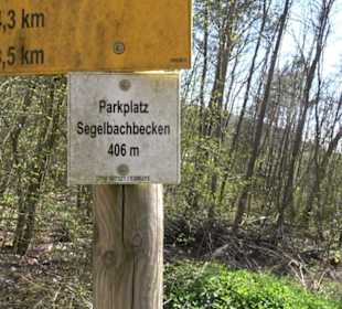 Wanderparkplatz Segelbachbecken