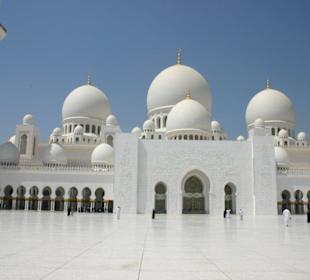 Sheikh Zayed Moschee in Abu Dhabi
