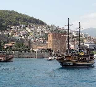 Alte Burgmauer von Alanya