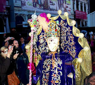 Kostüme-Masken-Show Venedig 2011