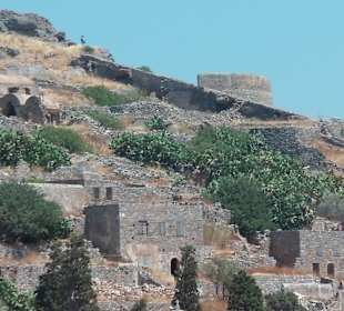 Lebrainsel Spinalonga bei Kreta