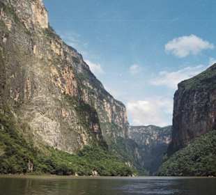 Waterfall, Cañón del Sumidero, Mexico