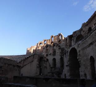 Kolosseum in El Jem Tunesien