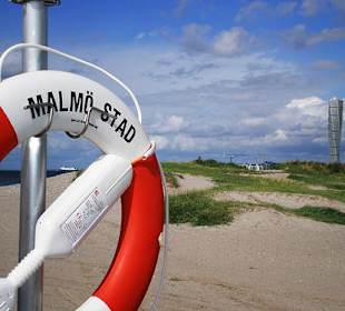 View to Turning Torso at Västra Hamnen