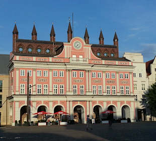 Schöne Gebäude in Rostock