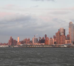 Manhatten vom Hudson-River aus gesehen