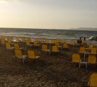 Strand, der aber nicht zum Hotel gehört