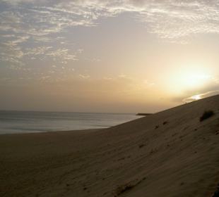 Strand / Sonnenunteragang