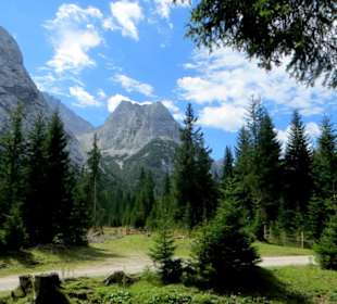 Eindrucksvolle Natur im Gaistal