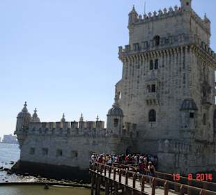 Wieża -militarna budowla w Lizbonie