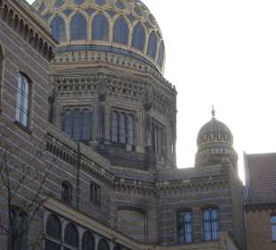 Die Neue Synagoge in Berlin / Oranienburger Straße