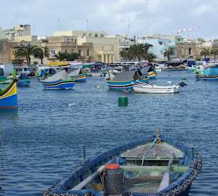 Fischmarkt am Hafen Marsaxlokk