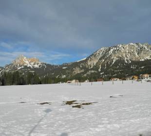 Tannheimer Tal mit den Bergen