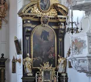 Nebenaltar in der Klosterkirche Allerheiligen