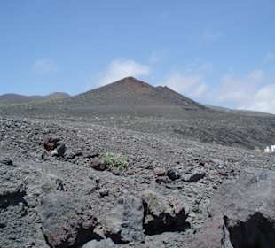 Typisches Landschaftsbild Süden von La Palma