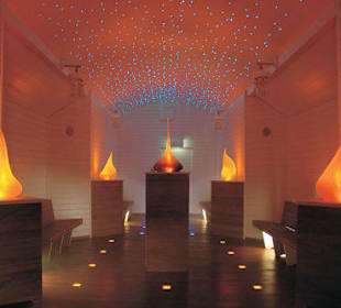 Solenebelkammer im Gradierwerk