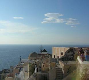 Panorama a Santorini