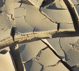 In der Wüste kann es trocken sein