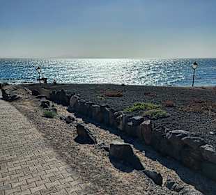 Strandpromenade Playa Blanca de Yaiza
