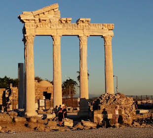 Apollo Tempel Side-Fotos 