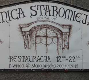 Rest. Piwnica Staromiejska - der Altstadt Keller
