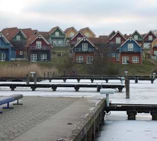 Blick vom Hotel über den Hafen