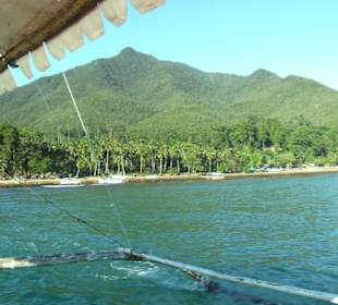 Immer am naturpark entlang zum Underground River