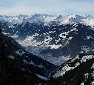 Blick vom Fulseck Richtung Bad Hofgastein
