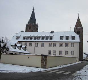 Altstadt Wissembourg im Winter