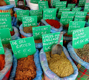 Impressionen vom Markt in Sainte-Anne