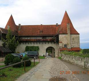 Burganlage in Burghausen