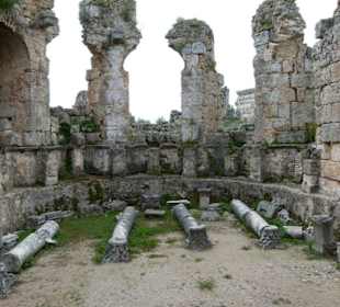 Im Innern einer Therme