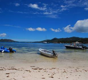 Blick nach Praslin