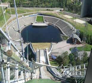 Sicht vom Sprungturm