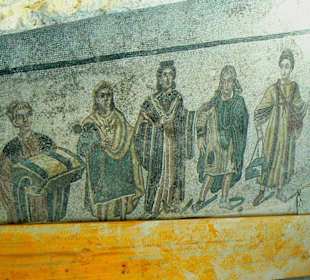 Mosaik in gutem Zustand