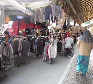 Wochenmarkt in Morbegno