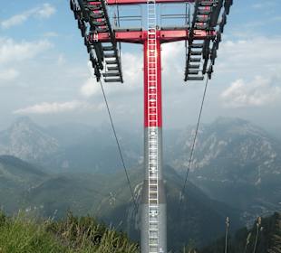 Bergbahn-Anlage