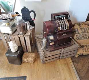 Deko im Marien-Café