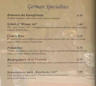 Deutsches Restaurant ( Küche )