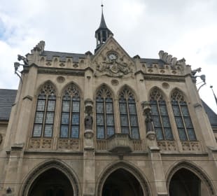 Bei einem Spaziergang durch Erfurt