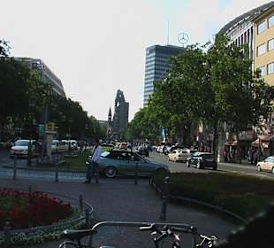 Blick auf die Gedächniskirche